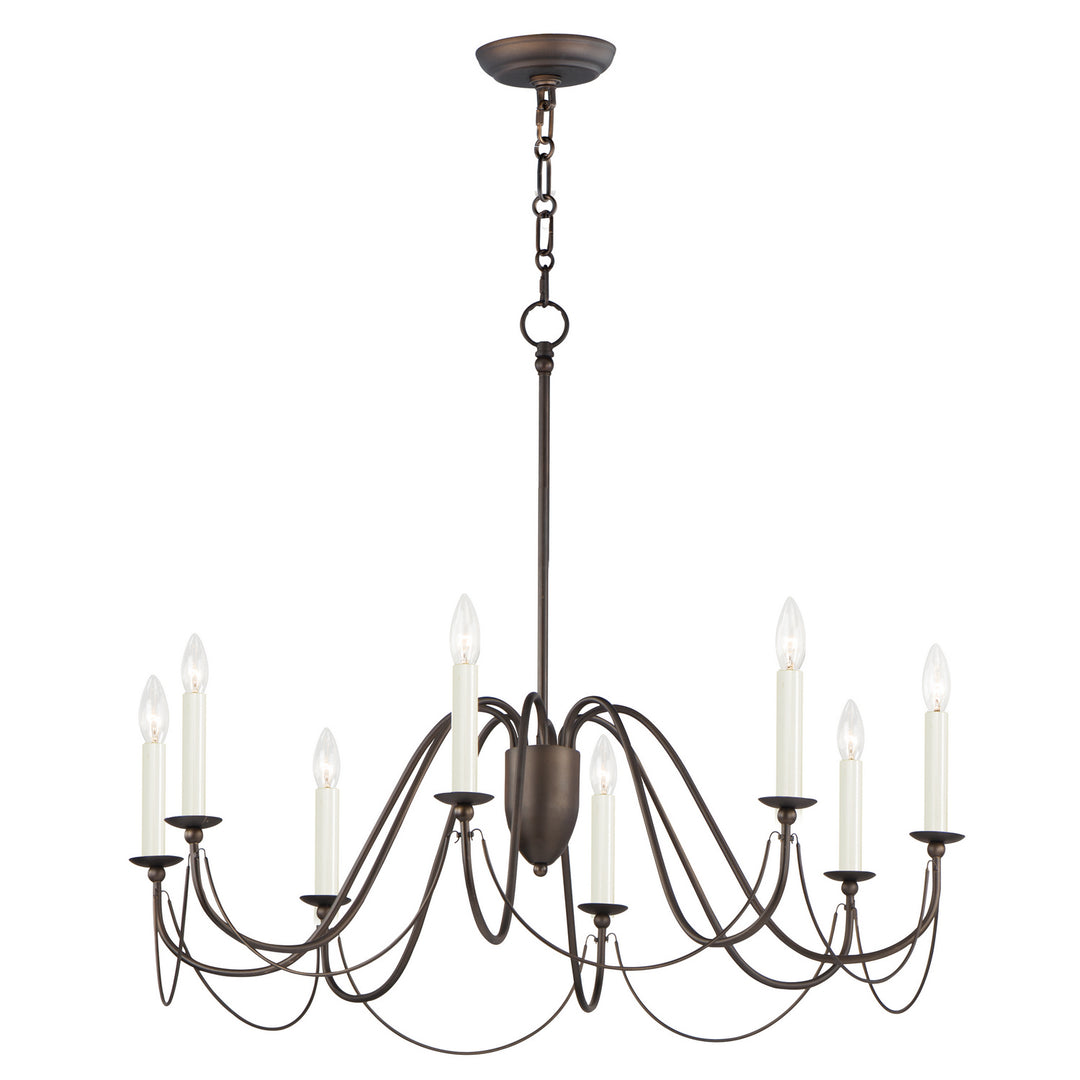 Maxim Plumette 12168CHB Chandelier Light - Chestnut Bronze