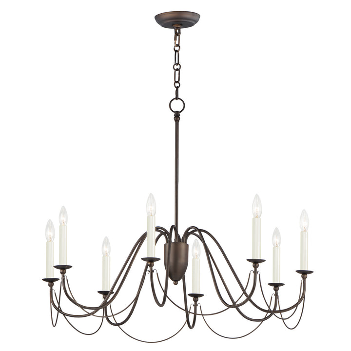 Maxim Plumette 12168CHB Chandelier Light - Chestnut Bronze