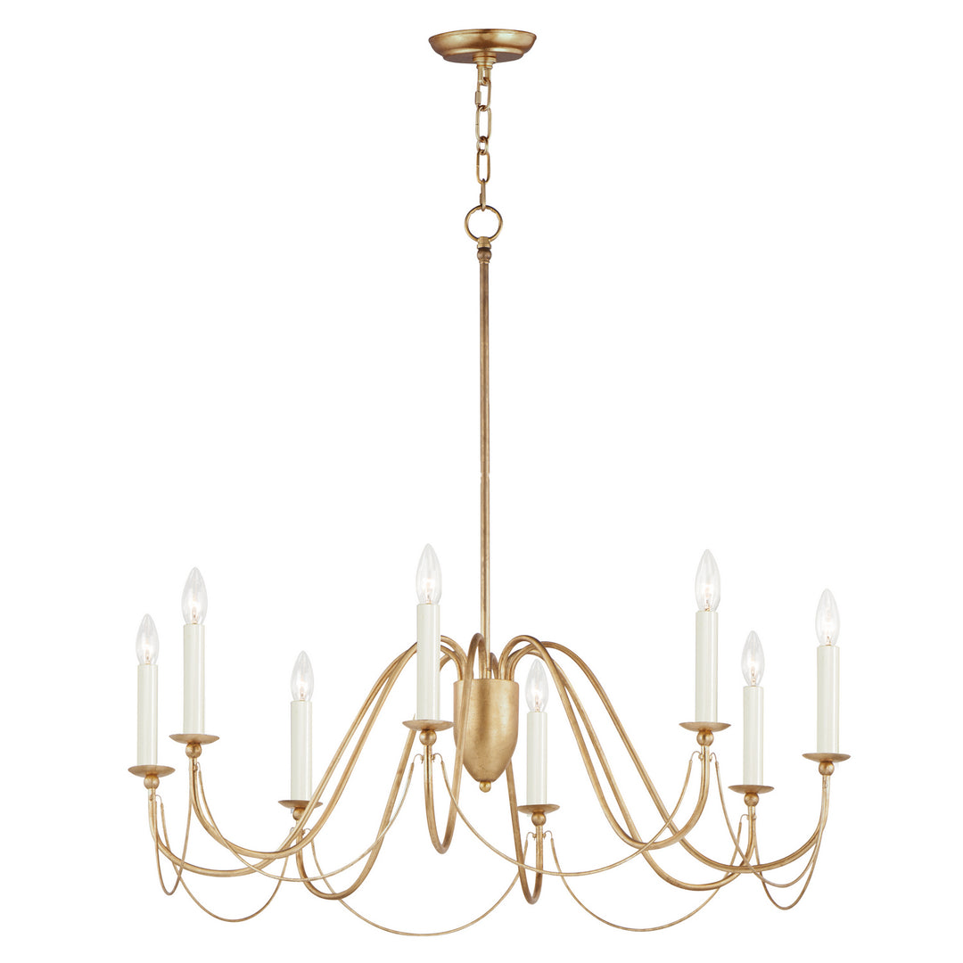 Maxim Plumette 12168GL Chandelier Light - Gold Leaf