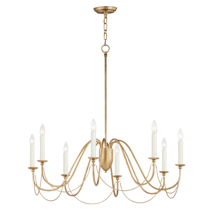 Maxim Plumette 12168GL Chandelier Light - Gold Leaf