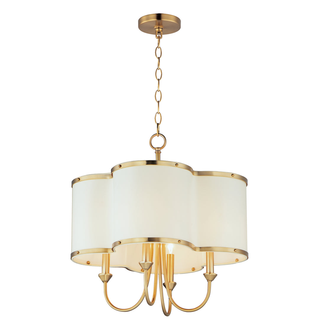 Maxim Clover 12246OFSBR Chandelier Light - Satin Brass