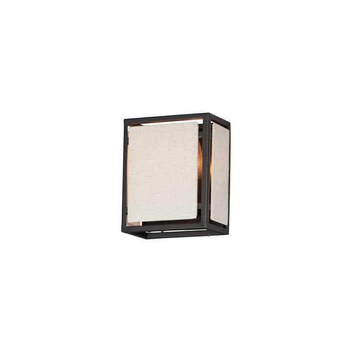 Maxim Montauk 20262CVBK Wall Sconce Light - Black