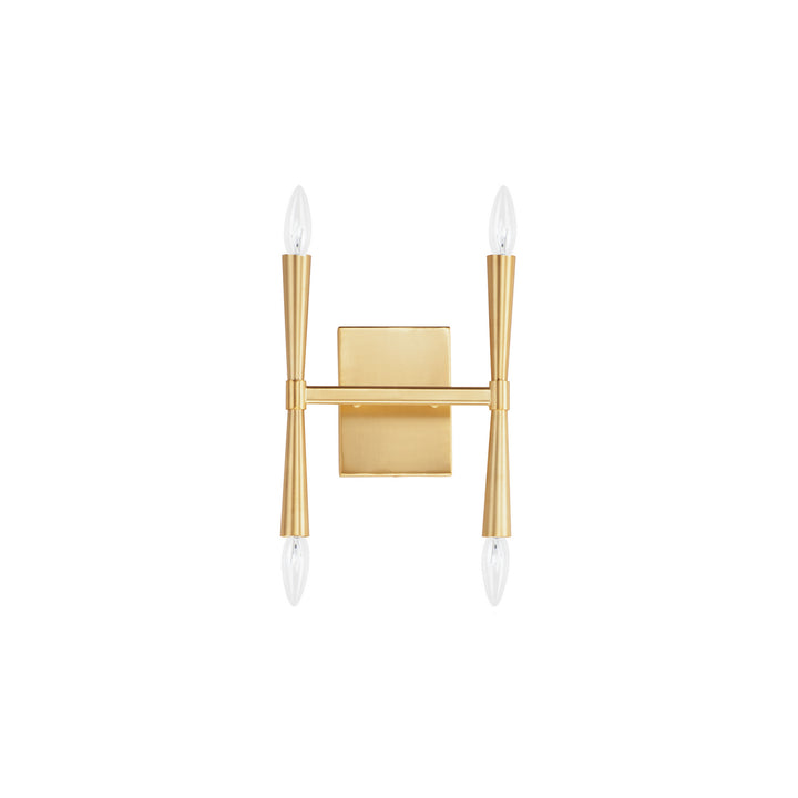 Maxim Rome 24622SBR Wall Sconce Light - Satin Brass