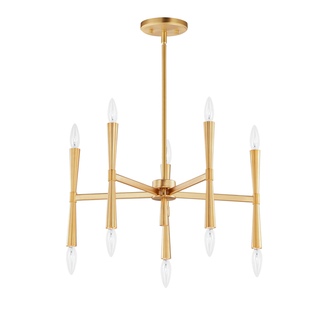 Maxim Rome 24625SBR Chandelier Light - Satin Brass