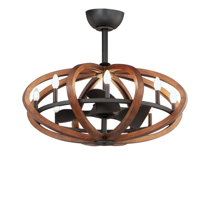 Maxim Bodega Bay 61004APAR Ceiling Fan - Antique Pecan / Anthracite
