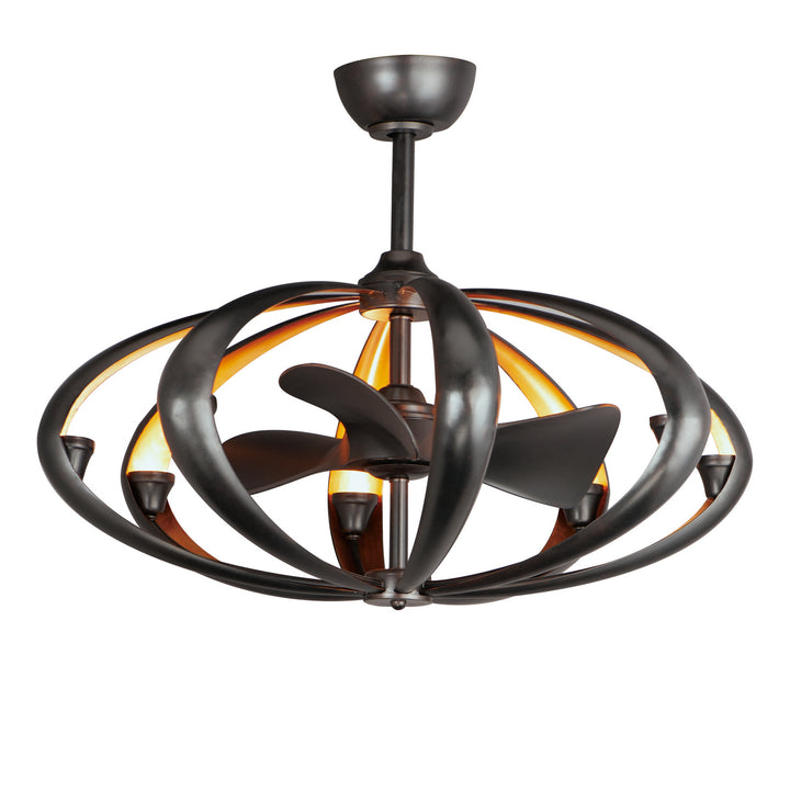 Maxim Ambience 61009BZGLD Ceiling Fan - Bronze / Gold