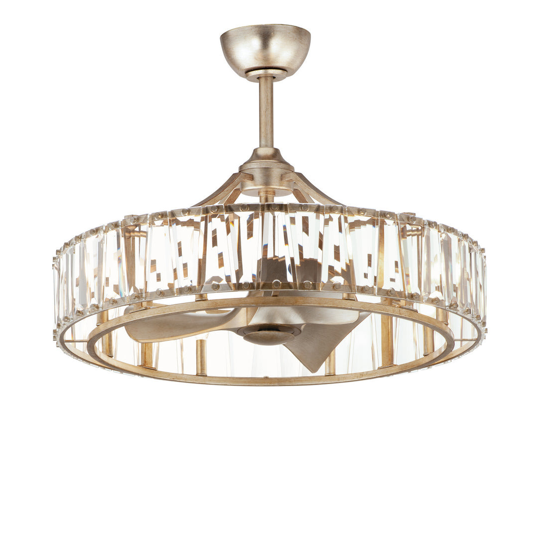Maxim Odeon 61018GS Ceiling Fan - Golden Silver