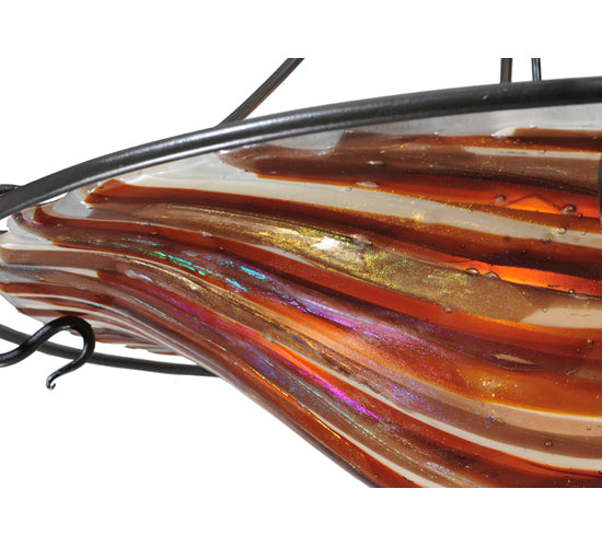 Meyda Tiffany Metro Fusion 112432 Pendant Light - Craftsman Brown