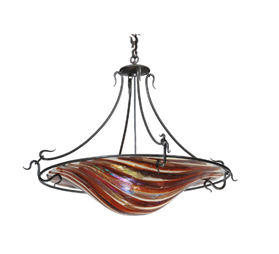 Meyda Tiffany Metro Fusion 112432 Pendant Light - Craftsman Brown