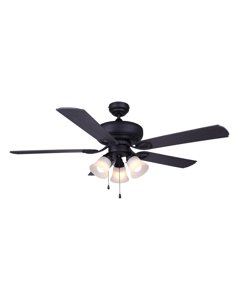 Canarm Asta CF52AST5BK Ceiling Fan - Black