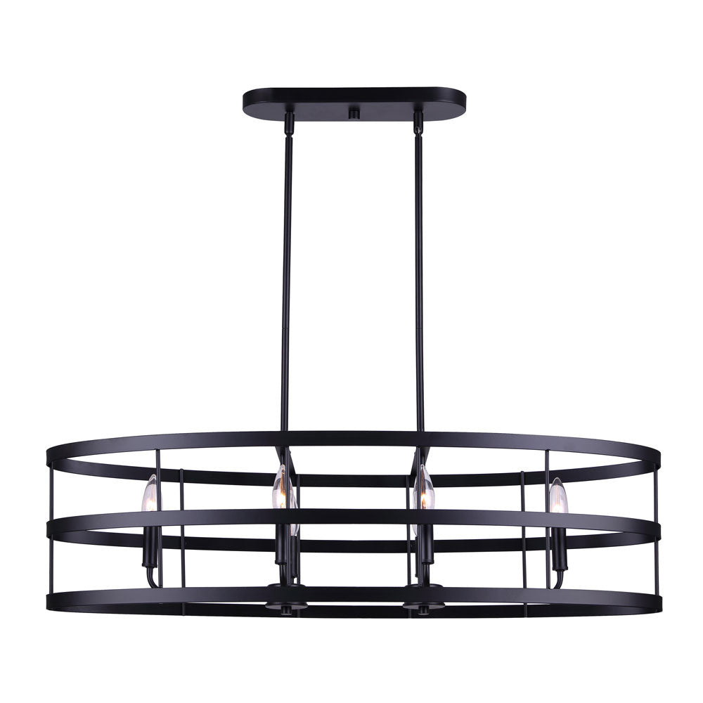 Canarm Ade ICH1062A06BGB36 Pendant Light - Black / Gold / Brushed Nickel