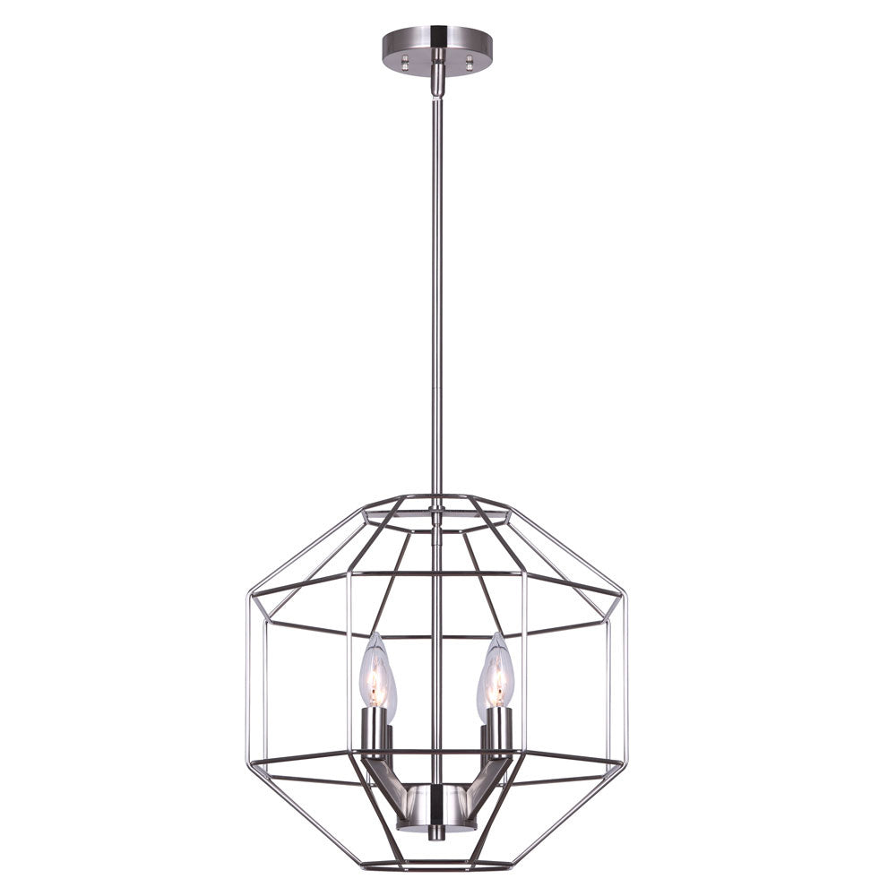 Canarm  ICH1064A04BN16 Chandelier Light - Brushed Nickel