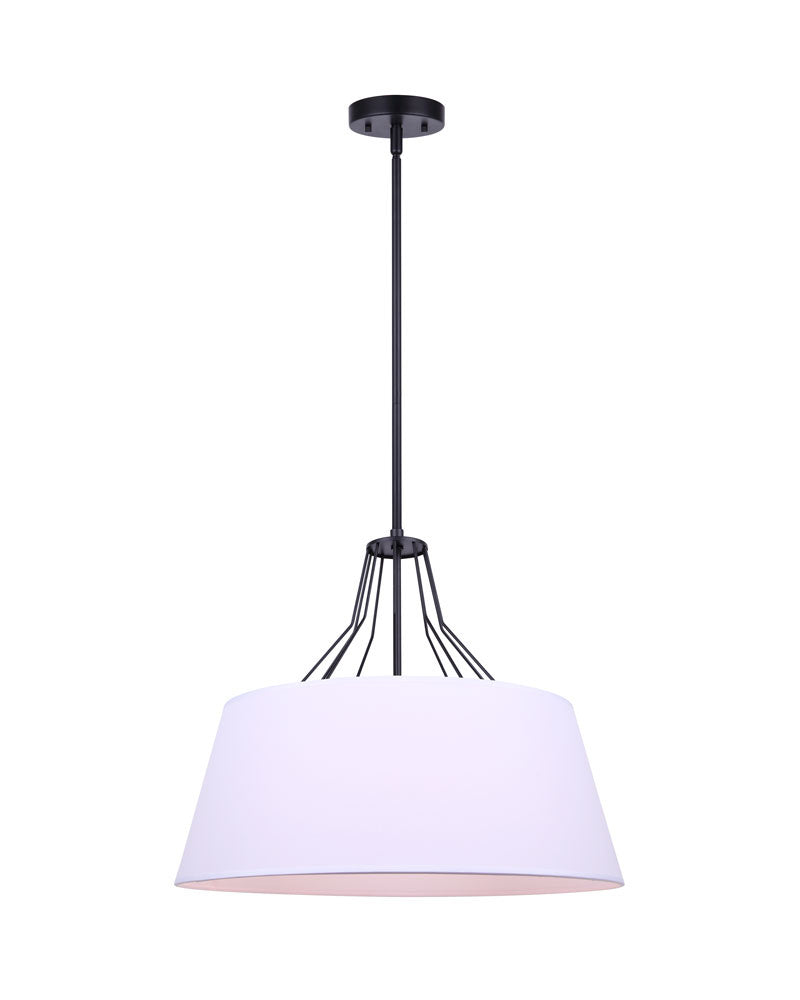Canarm  ICH1075A03BK18 Pendant Light - Black