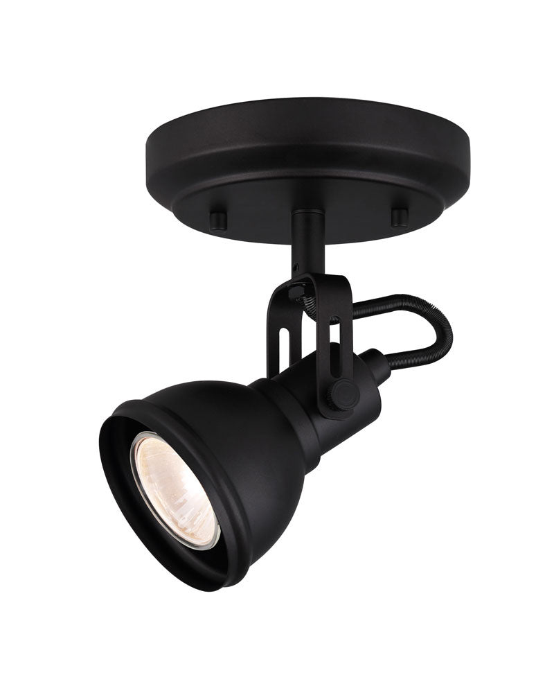 Canarm Lighting ICW622A01BK10  Polo Track Light Black