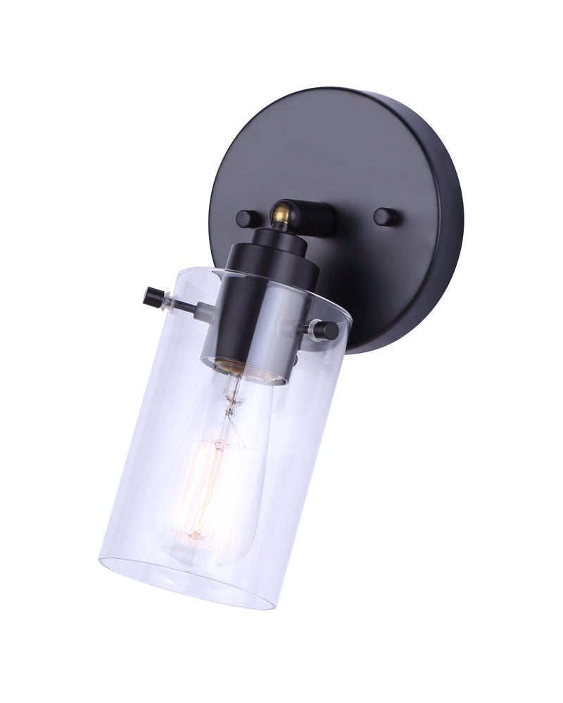 Canarm  ICW759A01BK Wall Light - Black