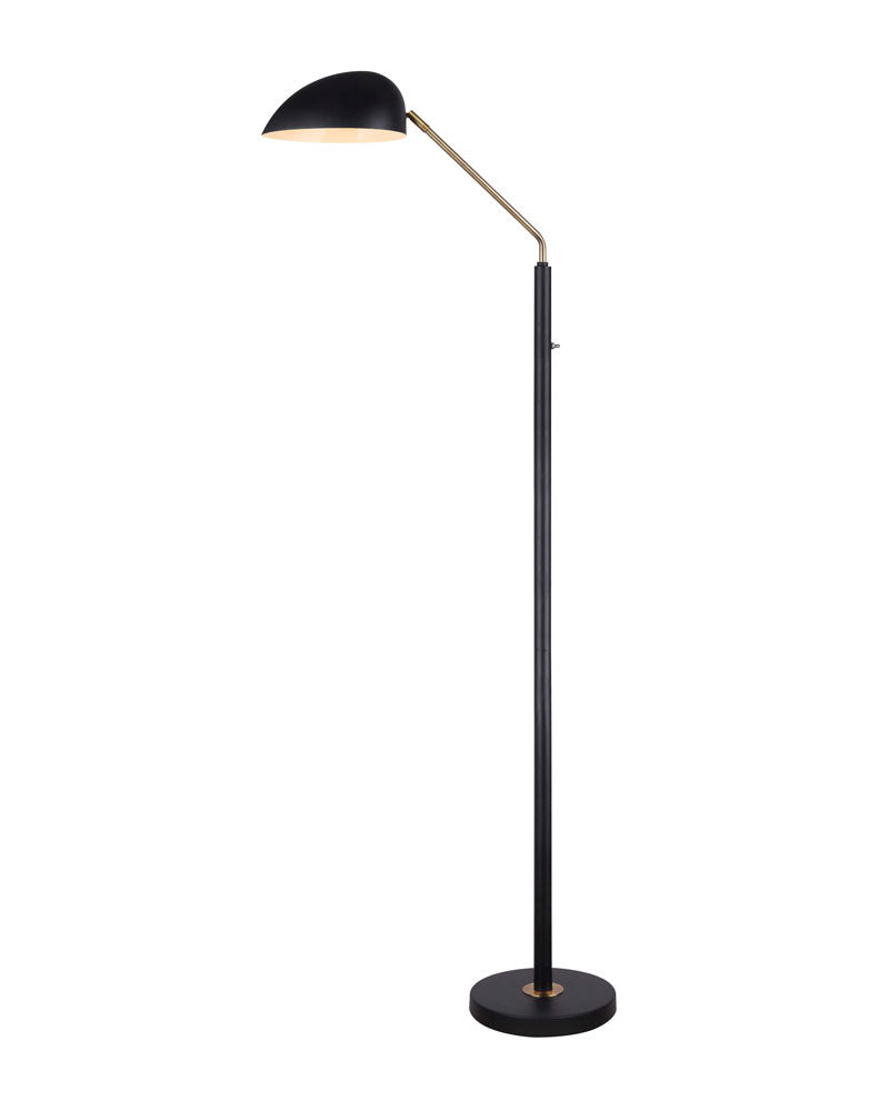 Canarm Lighting IFL1054A67BKG  One Light Floor Lamp Lamp Black