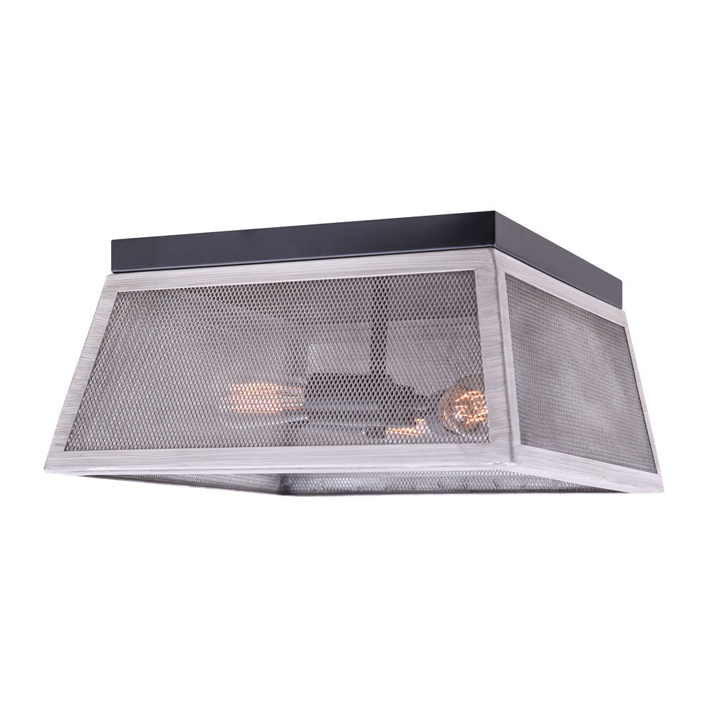 Canarm  IFM1065A14BBG Ceiling Light - Matte Black And Brushed Grey
