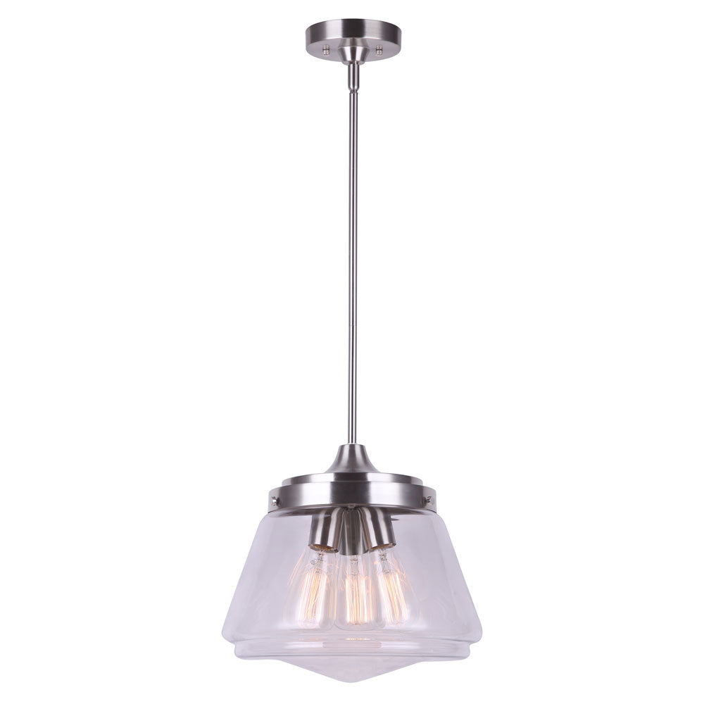 Canarm  IPL728B03BN Pendant Light - Brushed Nickel