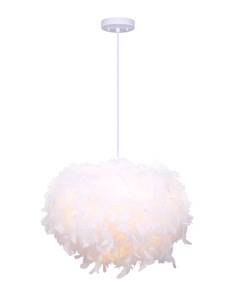 Canarm Aldora IPL738B01WH Pendant Light - White