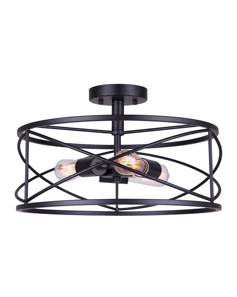 Canarm Malene ISF1079A03BK Ceiling Light - Black