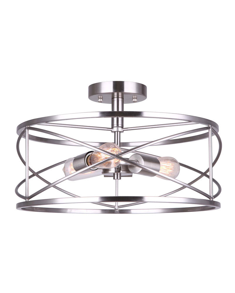 Canarm Malene ISF1079A03BN Ceiling Light - Brushed Nickel