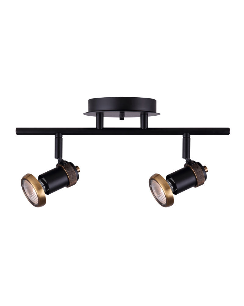 Canarm  IT1057A02BKG10 Ceiling Light - Black And Gold