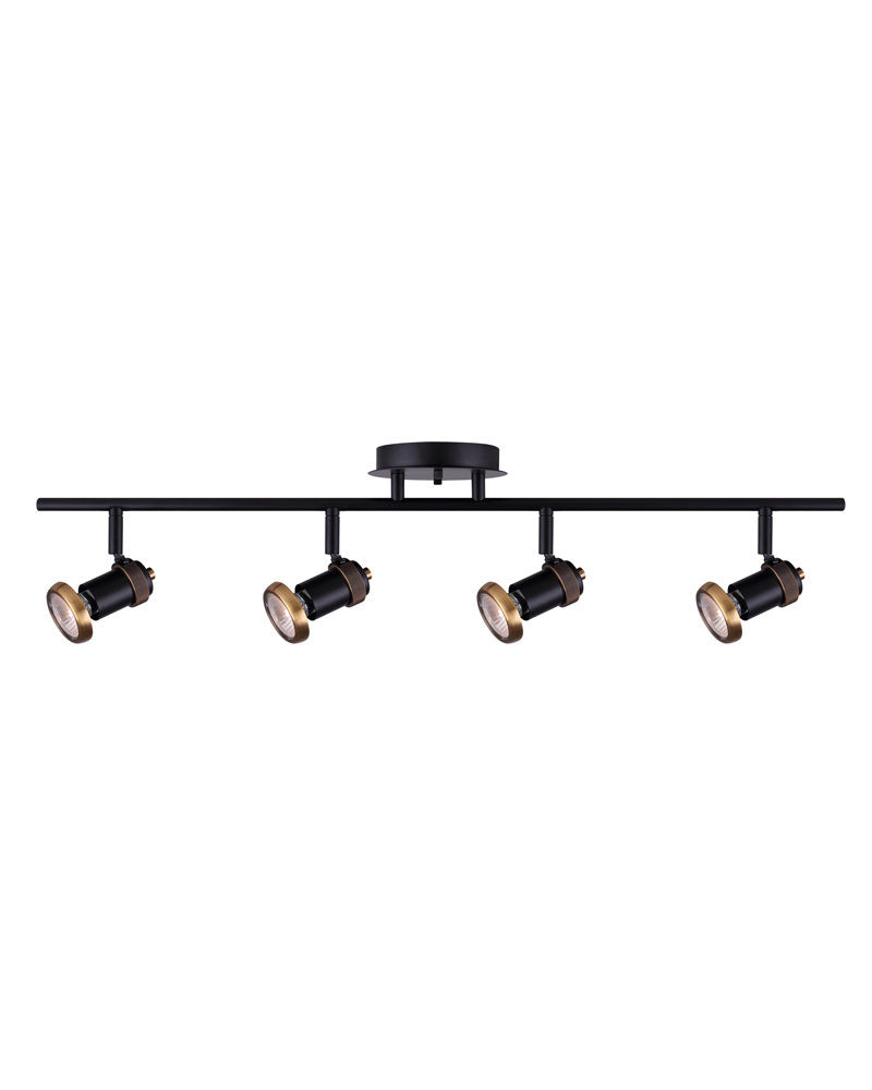Canarm  IT1057A04BKG10 Ceiling Light - Black And Gold