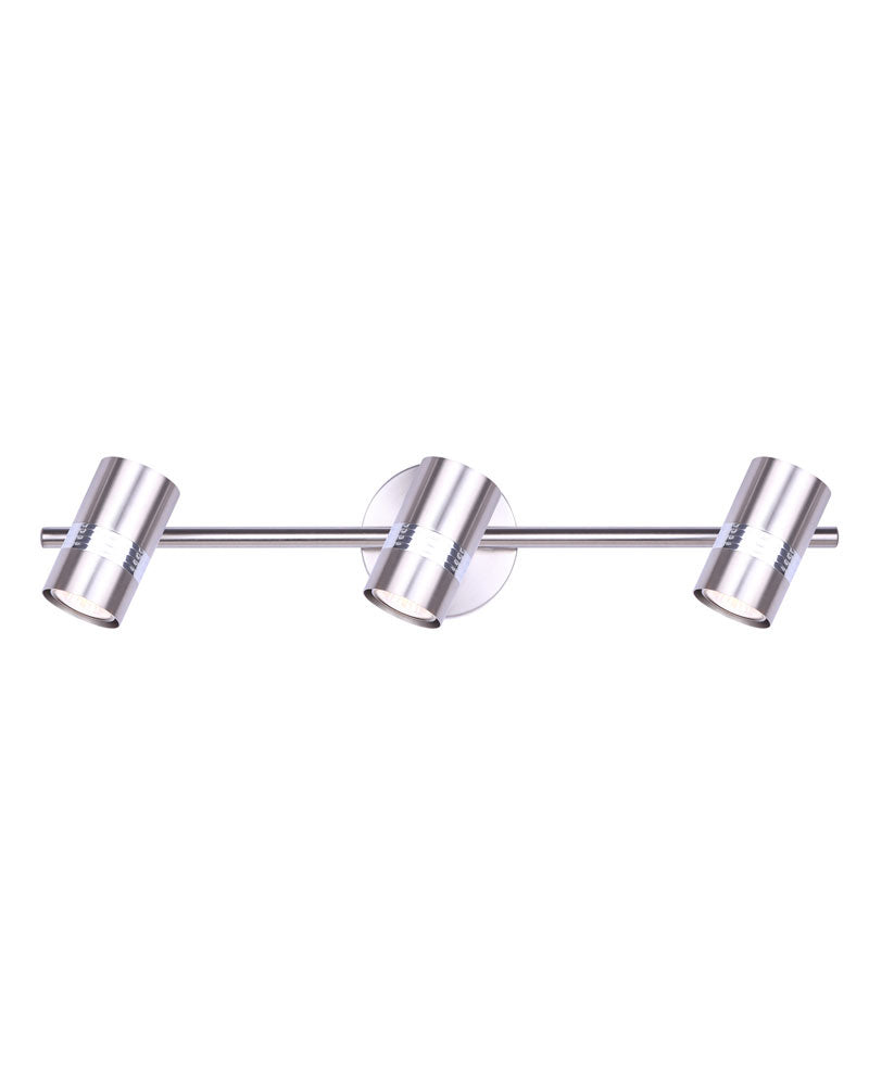 Canarm Aldi IT1058A03BNC10 Wall Light - Brushed Nickel And Chrome