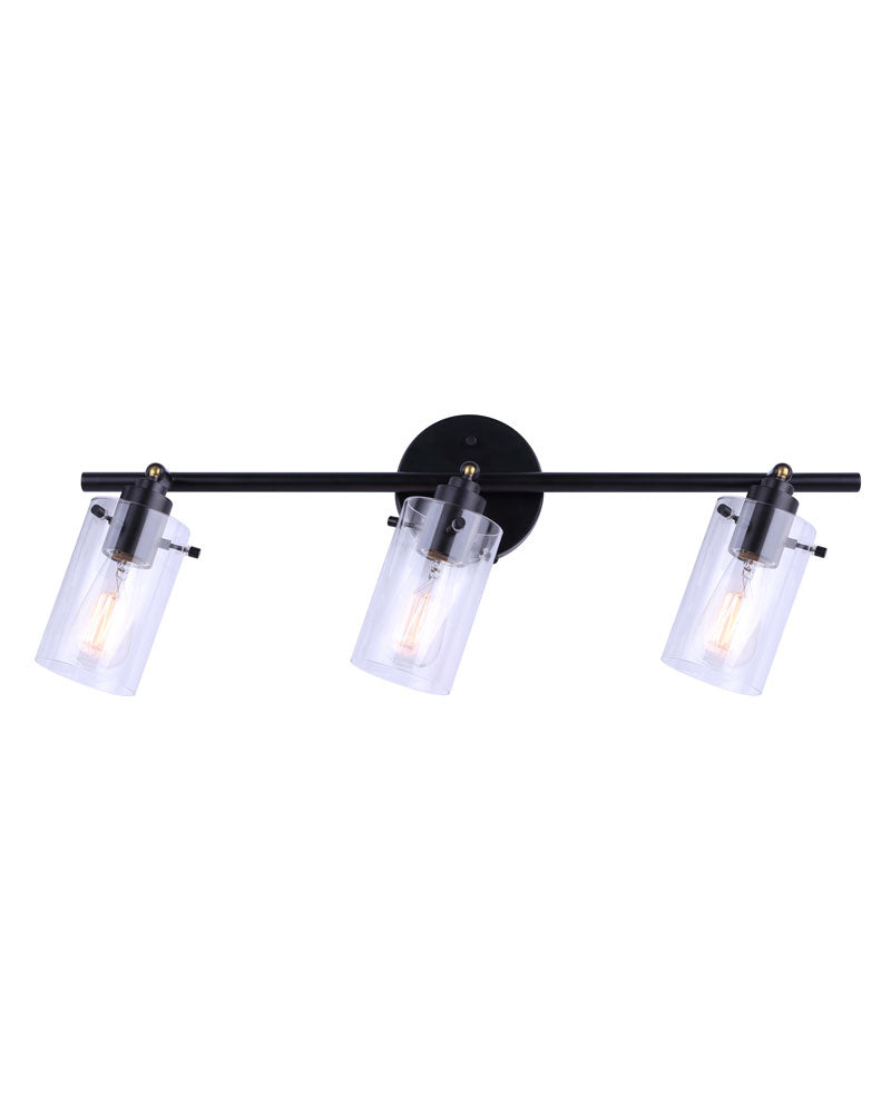 Canarm Joni IT759A03BK Wall Sconce Light - Black
