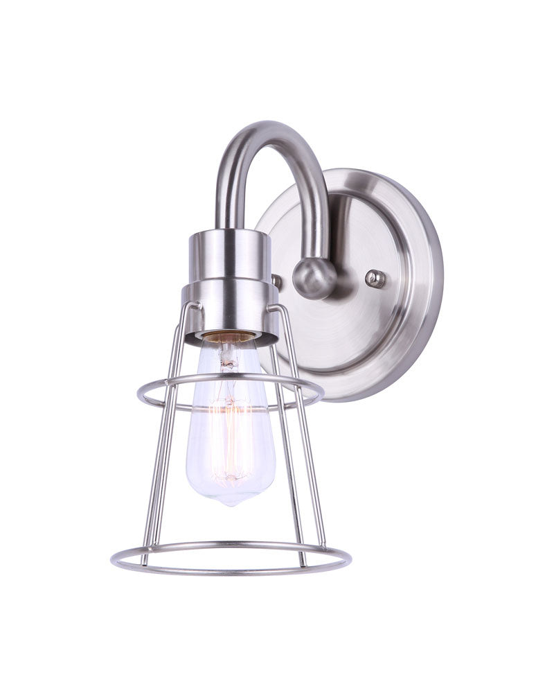 Canarm  IVL1053A01BN Wall Light - Brushed Nickel