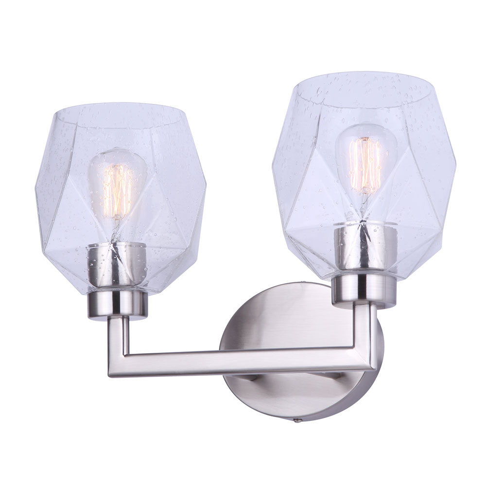 Canarm  IVL1070A02BN Bath Vanity Light 15 in. wide - Brushed Nickel