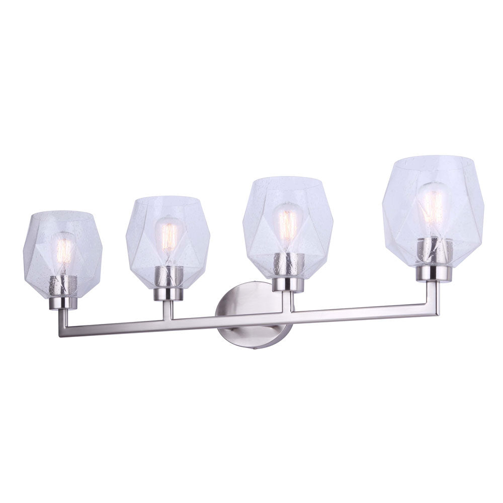Canarm  IVL1070A04BN Bath Vanity Light 33 in. wide - Brushed Nickel