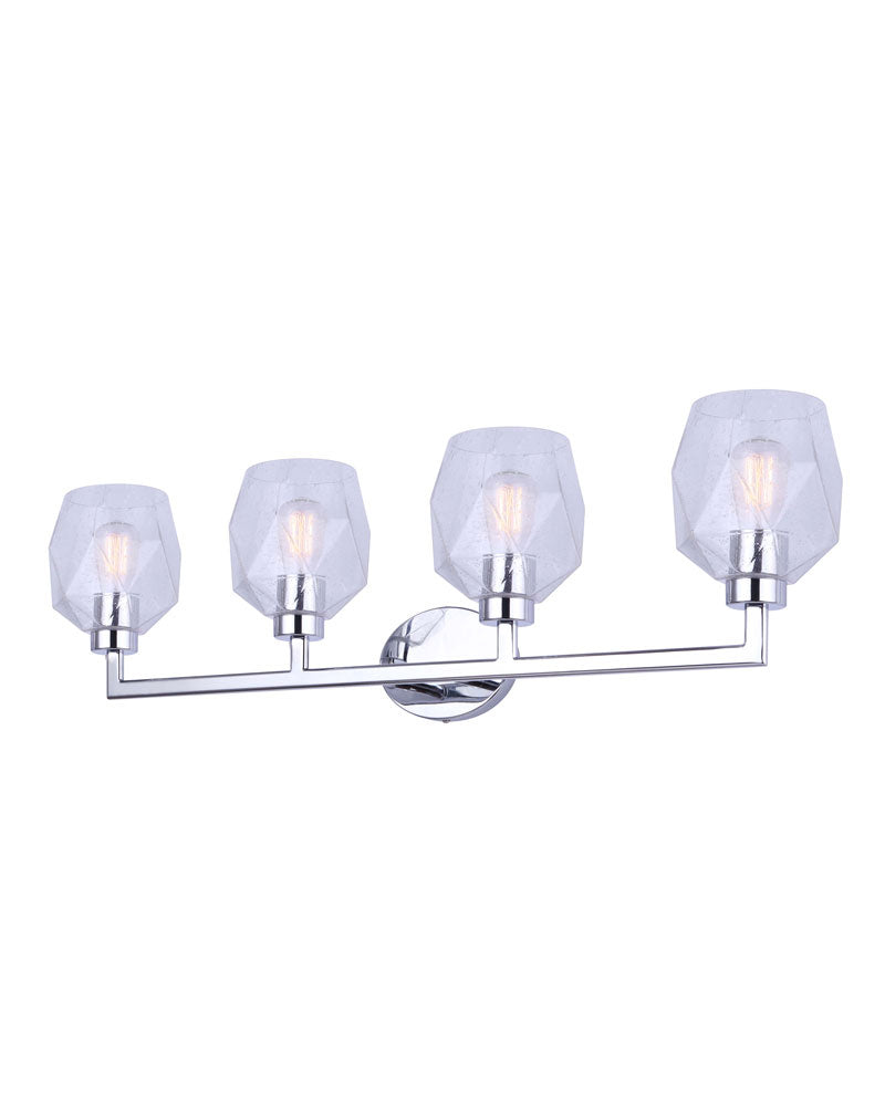 Canarm Lenci IVL1070A04CH Bath Vanity Light 33 in. wide - Chrome