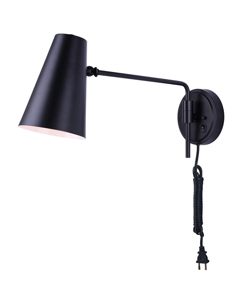 Canarm Lighting IWF1056A01BK  Orli Lamp Black