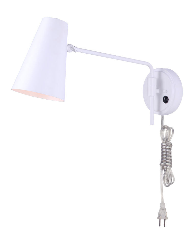 Canarm Lighting IWF1056A01WH  Orli Lamp White