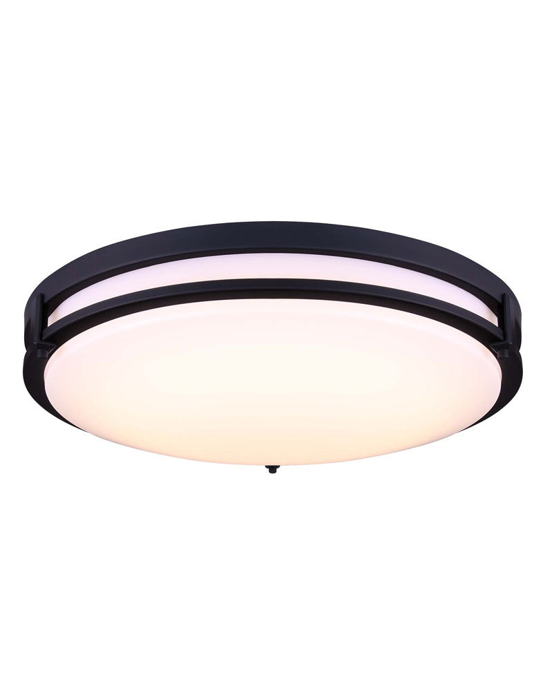Canarm Gilda LFM112A19BK Ceiling Light - Black