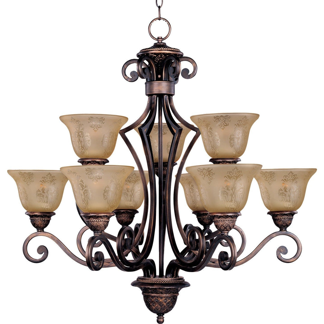Maxim Symphony 11245SAOI Chandelier Light - Oil Rubbed Bronze