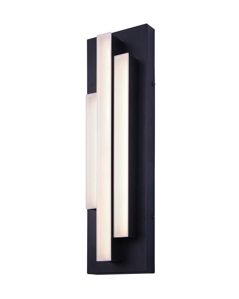 Canarm Lighting LOL528BK Modern Loki Outdoor Black