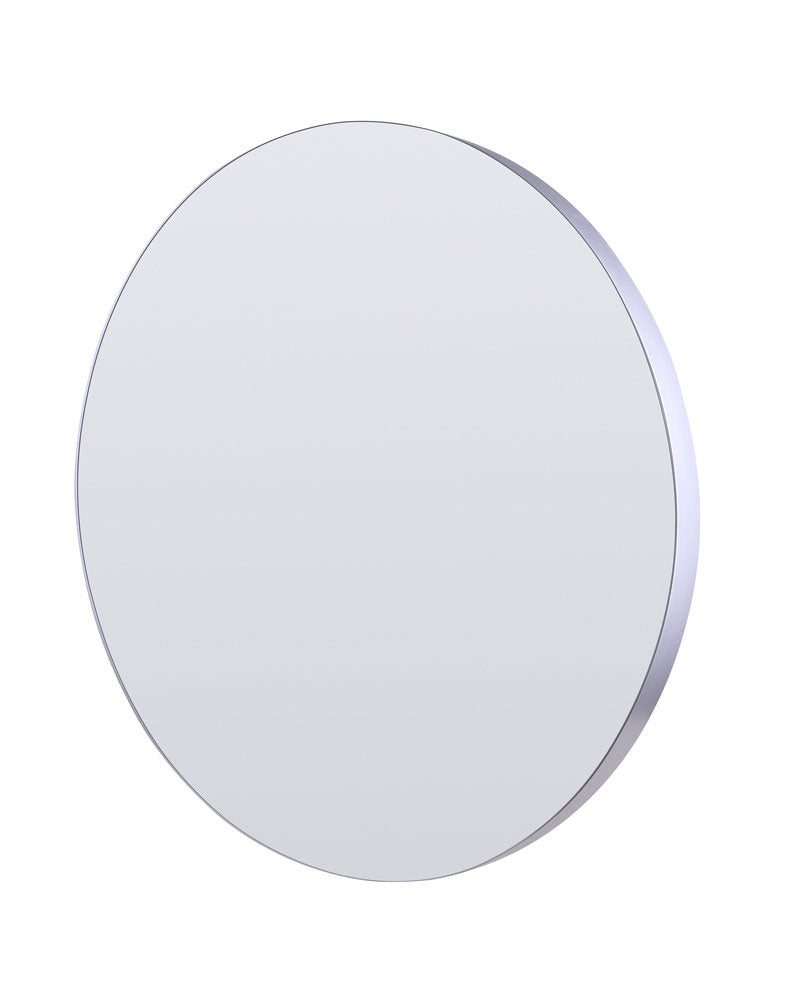 Canarm Lighting R7BN32 Modern Round Mirror Mirror Brushed Nickel