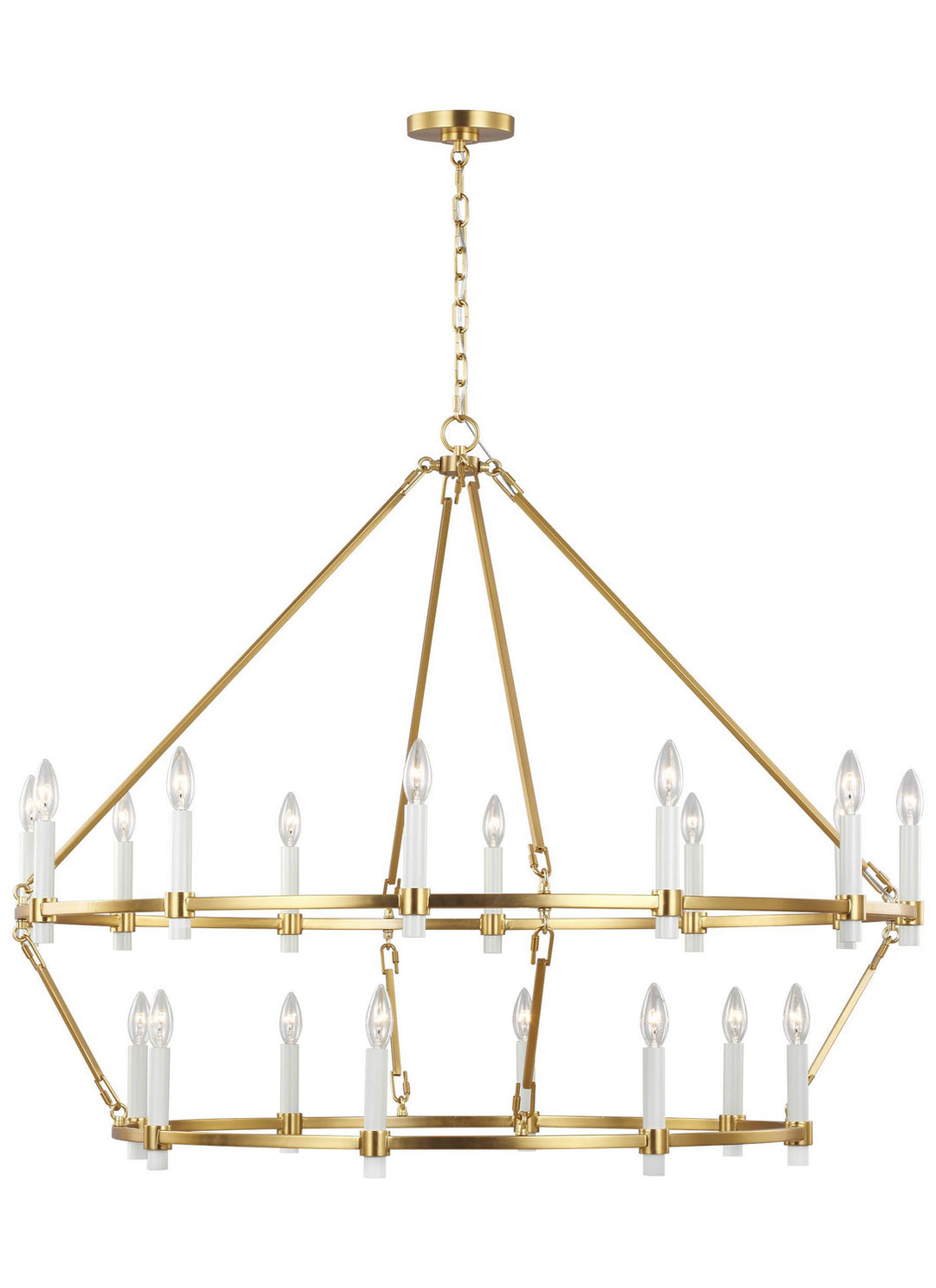 Visual Comfort Studio Marston CC14420BBS Chandelier Light - Burnished Brass