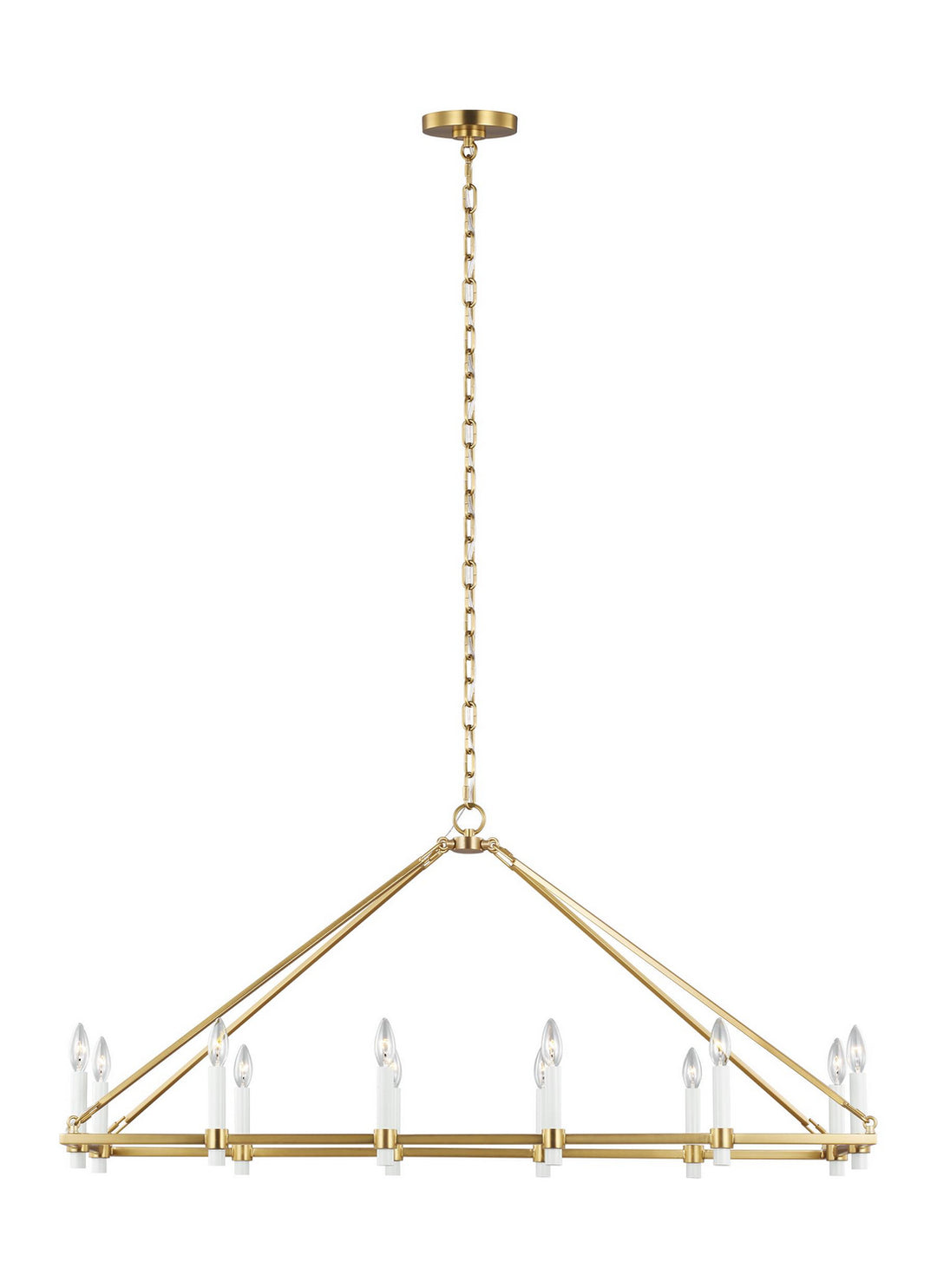 Visual Comfort Studio Marston CC14612BBS Chandelier Light - Burnished Brass