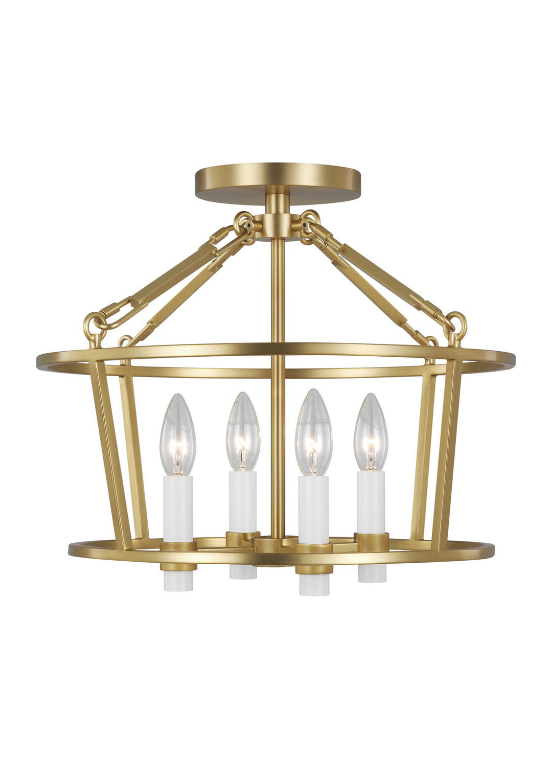 Visual Comfort Studio Marston CF1064BBS Ceiling Light - Burnished Brass