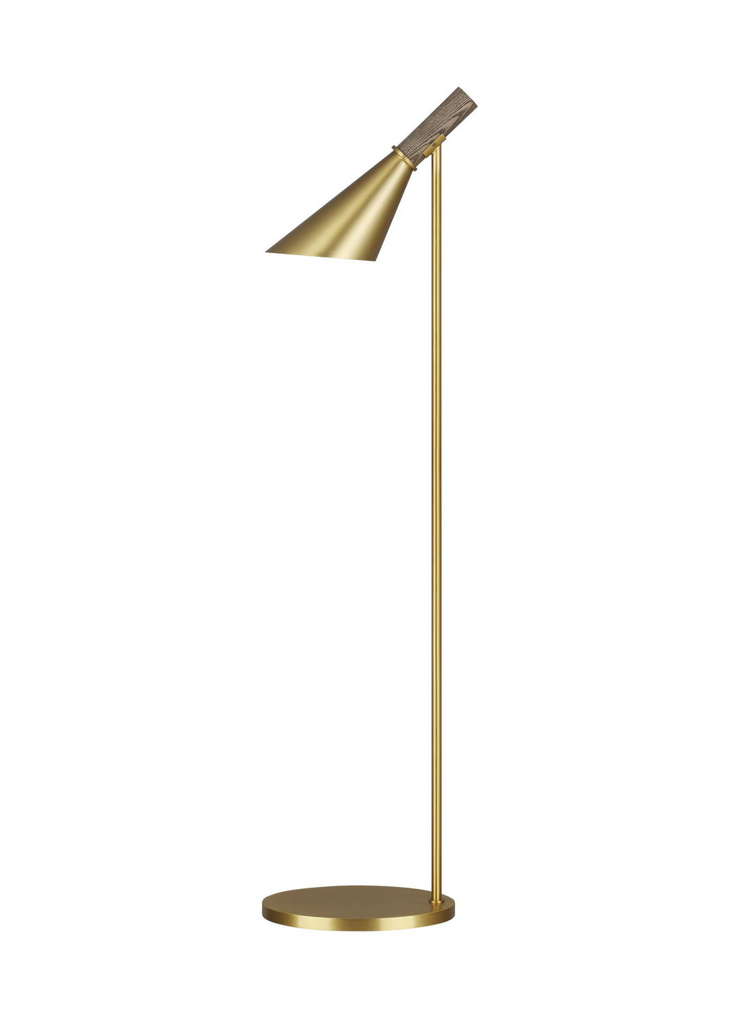 Visual Comfort Studio ET1451BBS1 Wells One Light Floor Lamp Lamp Brass