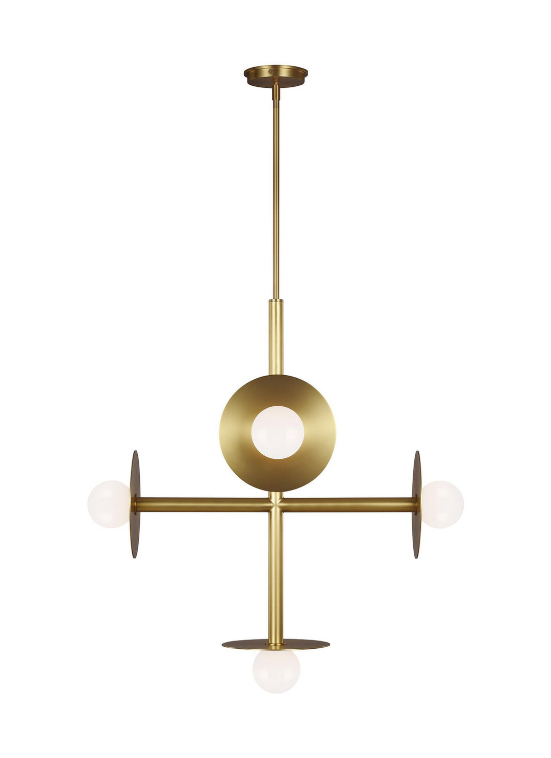 Visual Comfort Studio Nodes KC1035BBS Chandelier Light - Burnished Brass