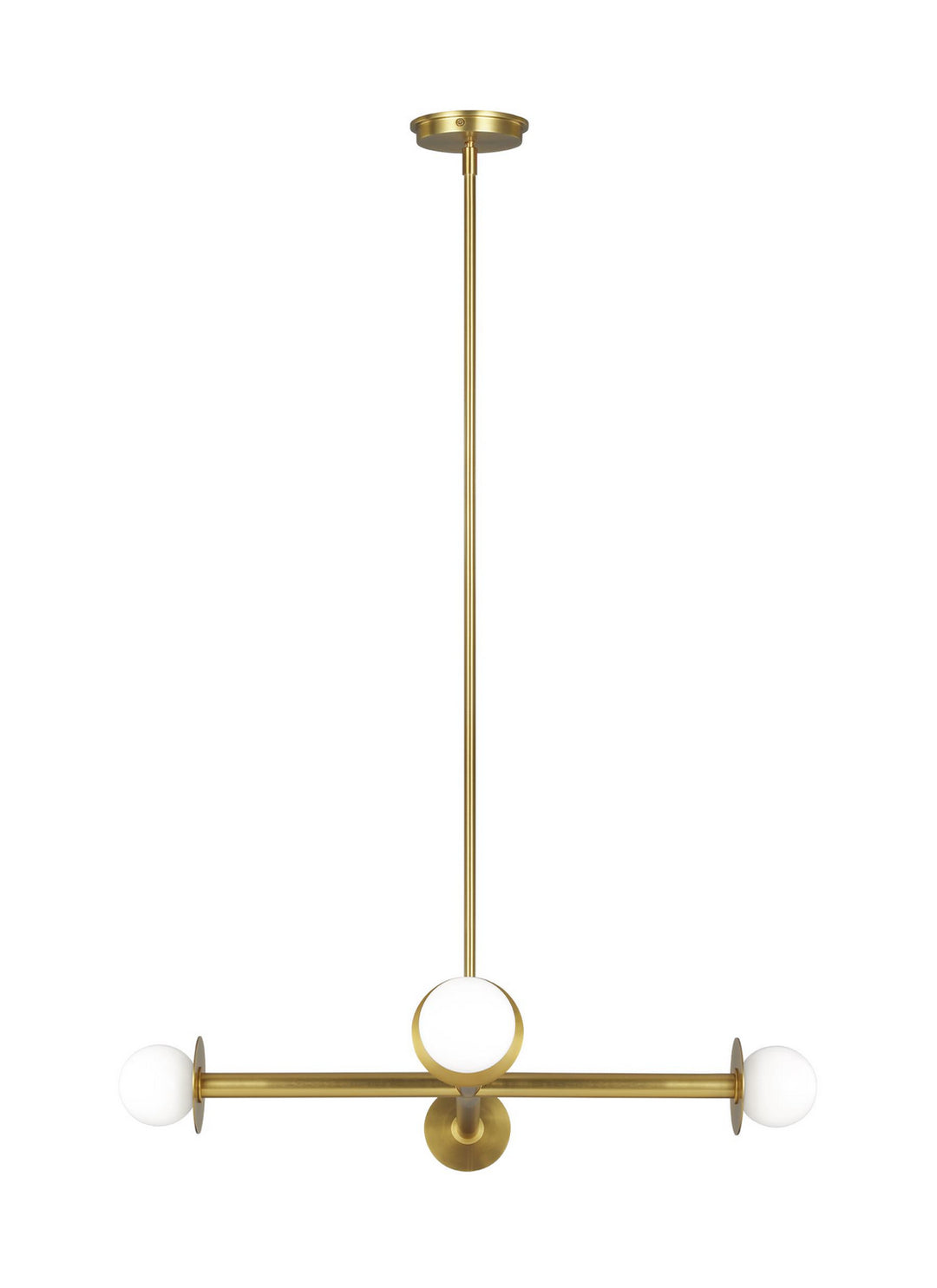 Visual Comfort Studio Nodes KC1064BBS Chandelier Light - Burnished Brass