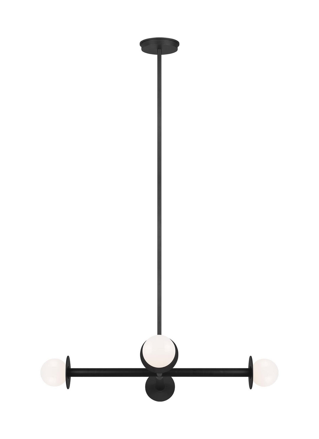 Visual Comfort Studio Nodes KC1064MBK Chandelier Light - Midnight Black