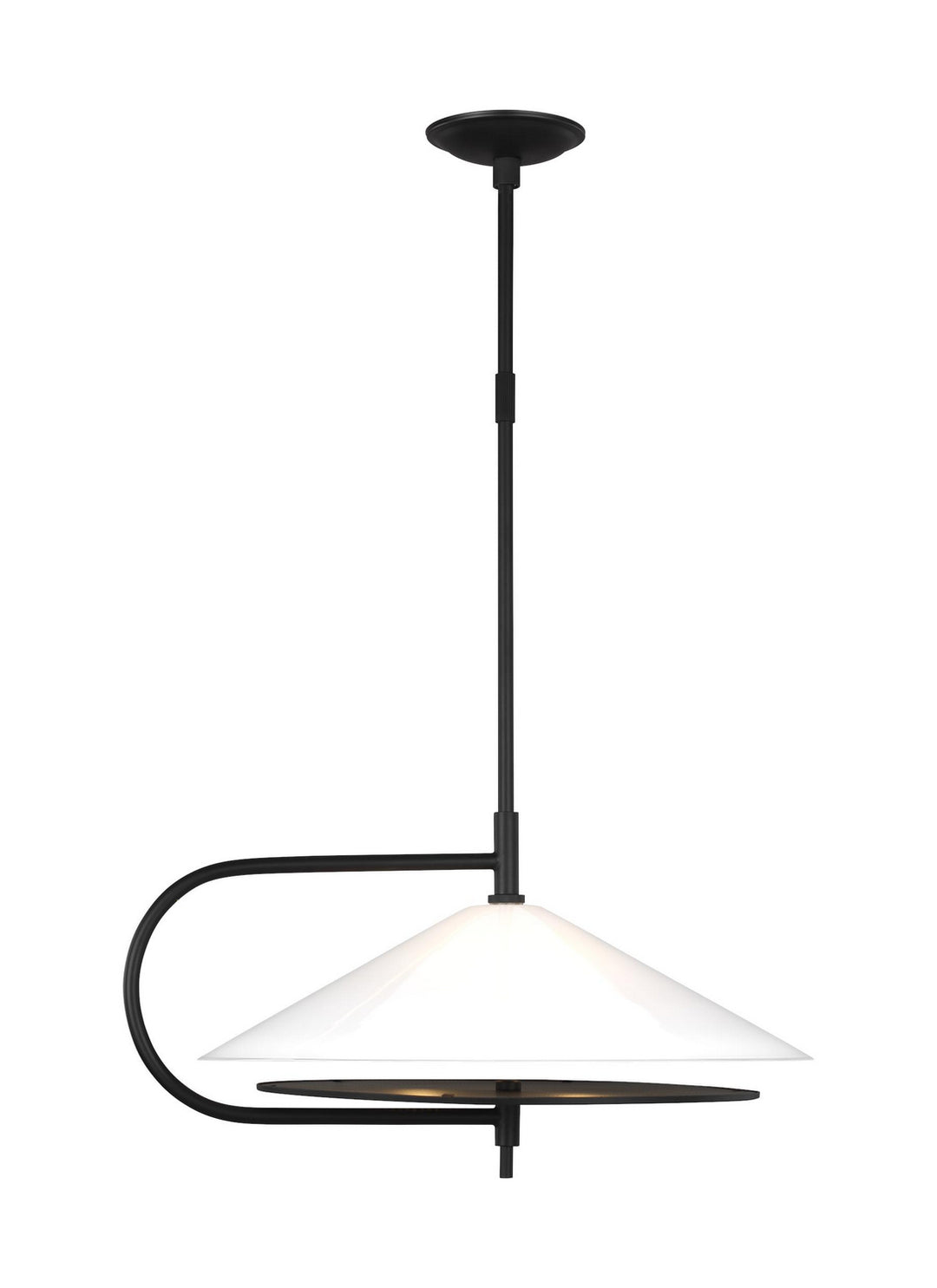 Visual Comfort Studio Gesture KP1071MBK Pendant Light - Midnight Black