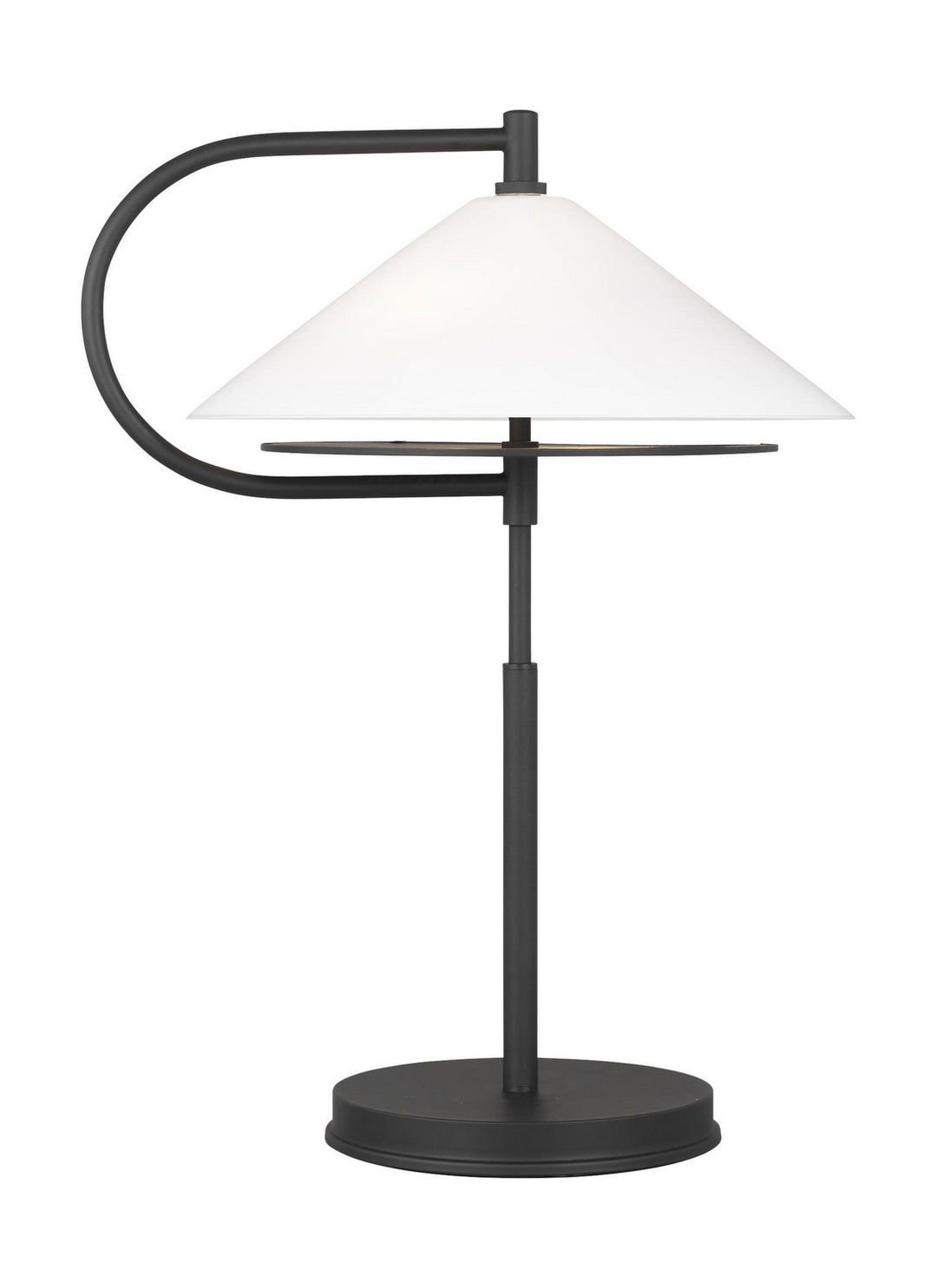 Visual Comfort Studio KT1262MBK1 Gesture Two Light Table Lamp Lamp Black