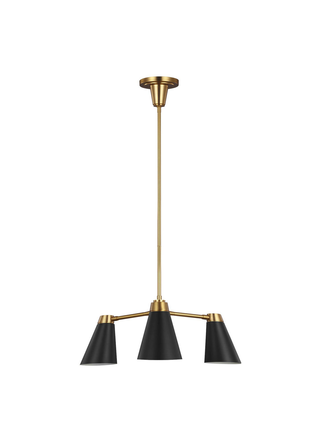 Visual Comfort Studio Signoret TC1093BBS Chandelier Light - Burnished Brass