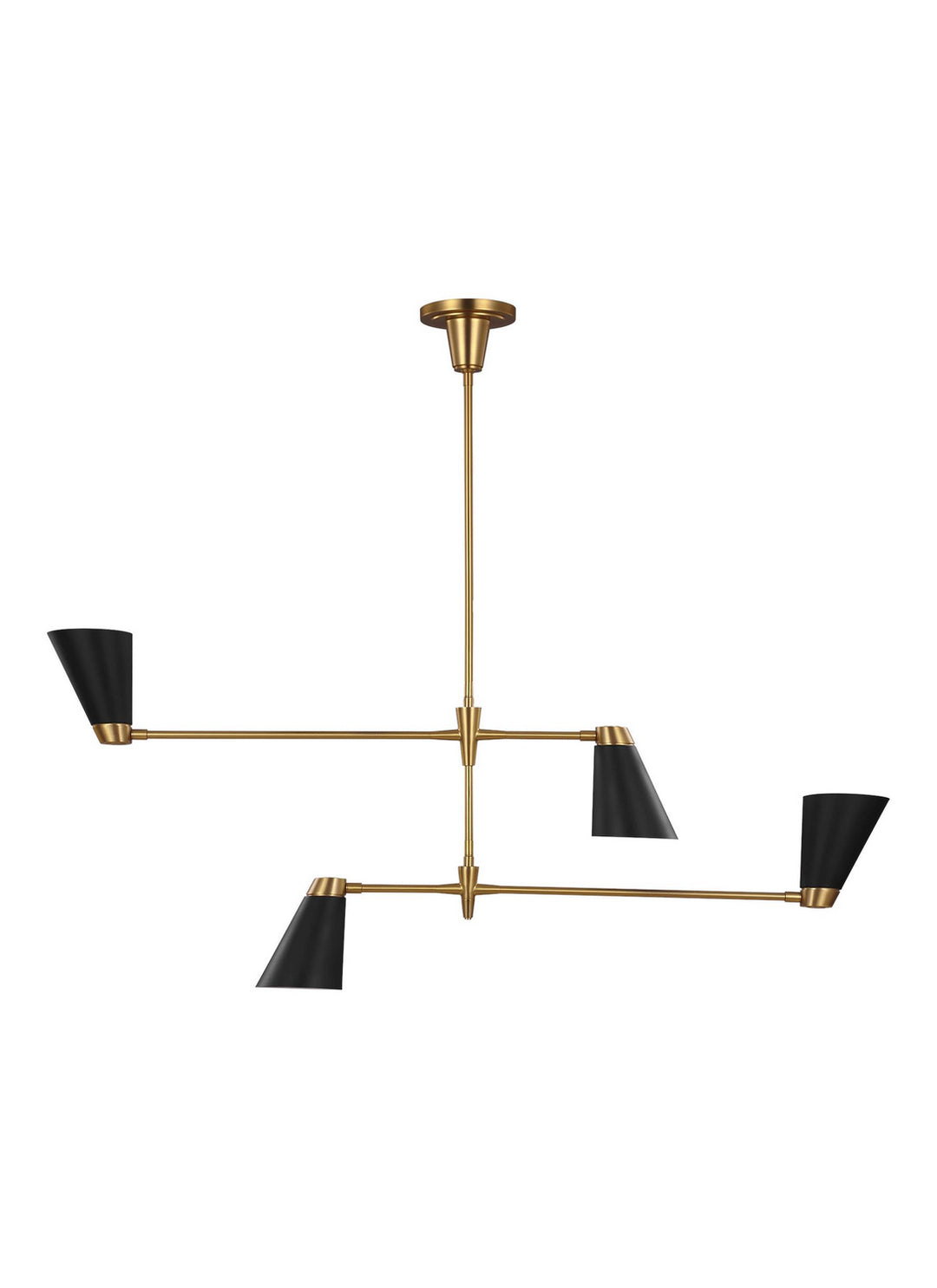 Visual Comfort Studio Signoret TC1104BBS Pendant Light - Burnished Brass